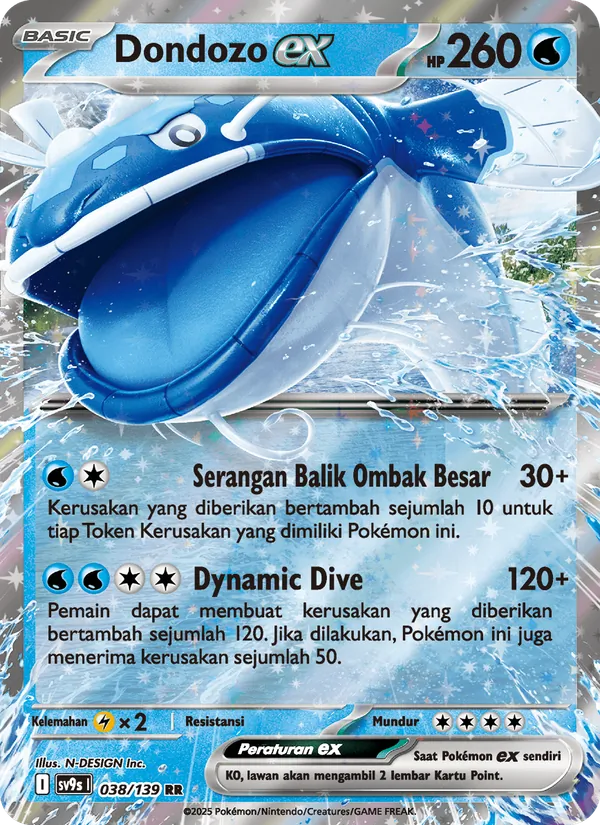 Kartu Dondozo ex dari Ikatan Takdir, nomor 038/139
