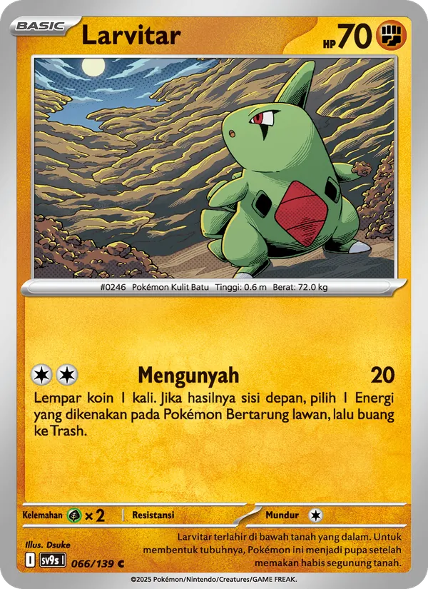 Kartu Larvitar dari Ikatan Takdir, nomor 066/139