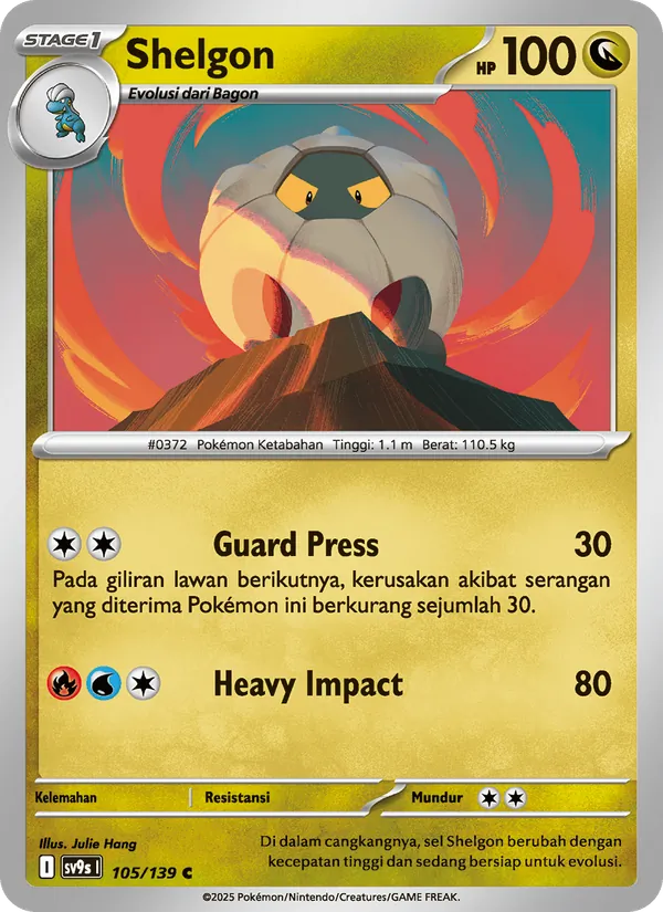 Kartu Shelgon dari Ikatan Takdir, nomor 105/139