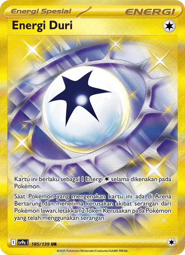 Kartu Energi Duri dari Ikatan Takdir, nomor 185/139