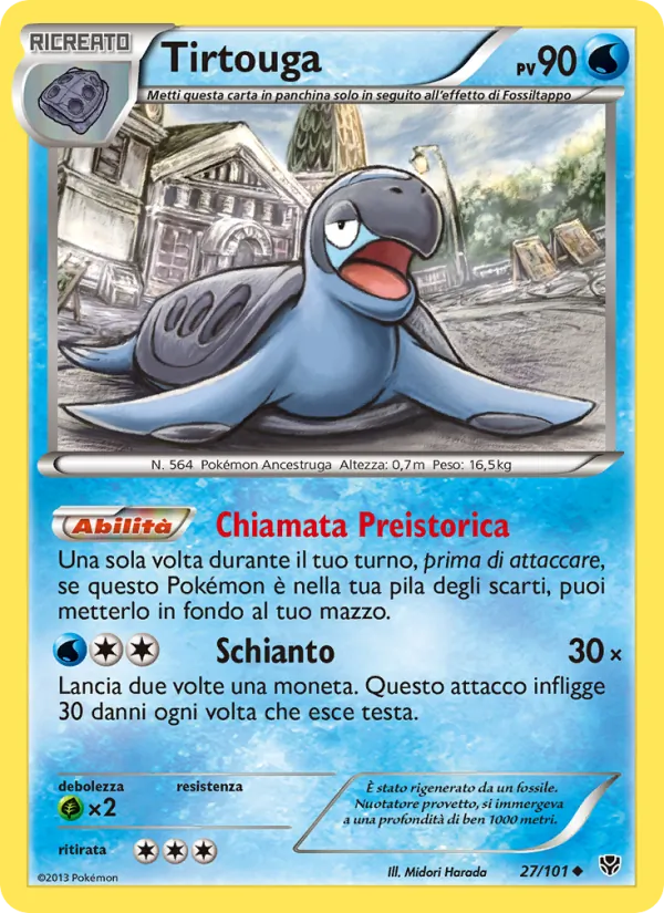 Carta Tirtouga dell'espansione Esplosione Plasma, numero 27/101