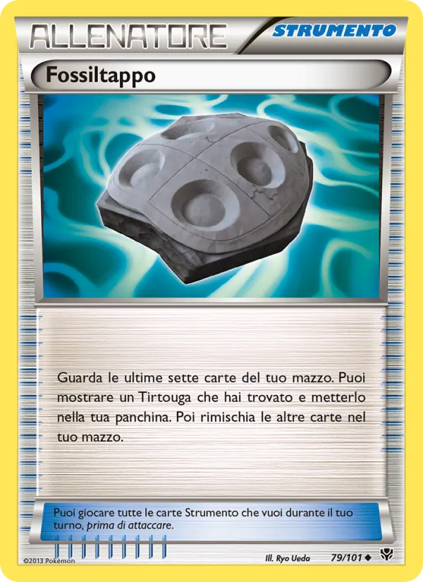 Carta Fossiltappo dell'espansione Esplosione Plasma, numero 79/101