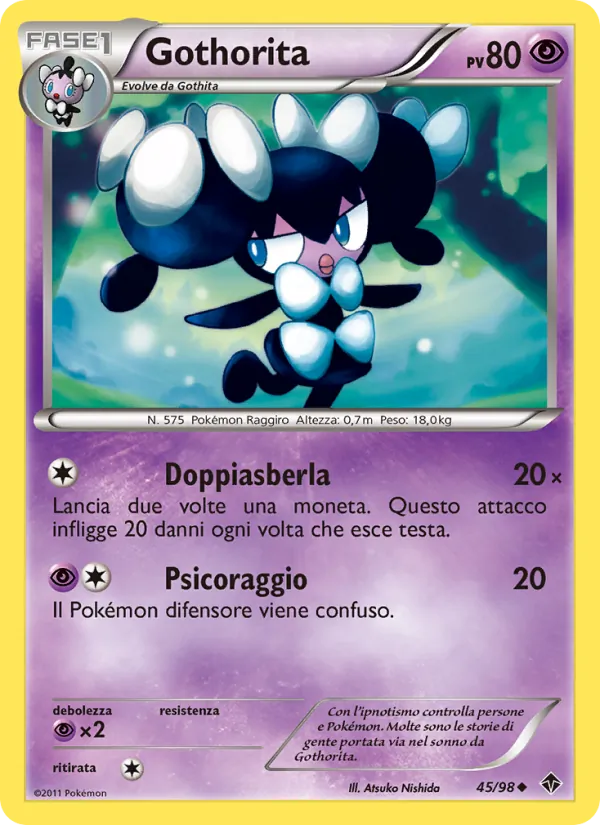Carta Gothorita dell'espansione Nuove Forze, numero 45/98