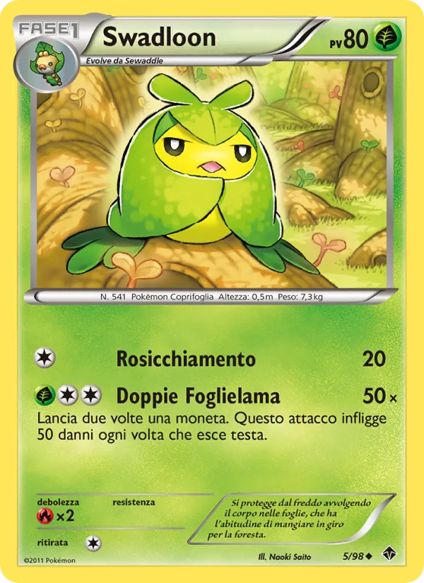 Carta Swadloon dell'espansione Nuove Forze, numero 5/98