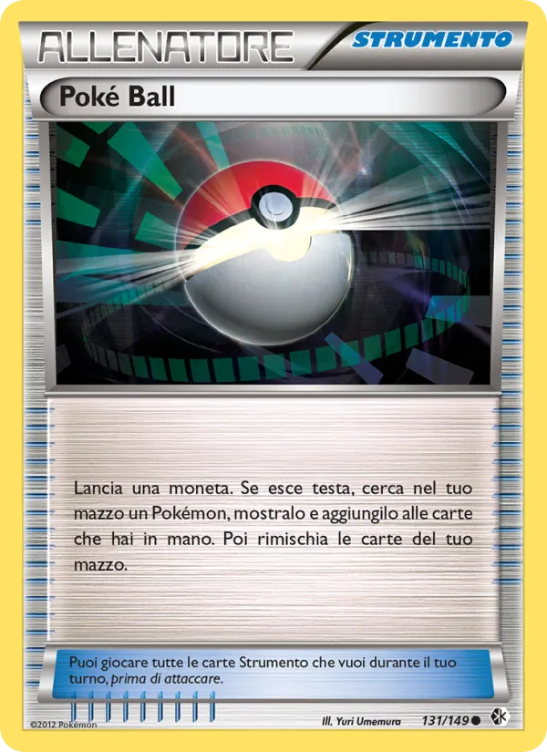 Carta Poké Ball dell'espansione Confini Varcati, numero 131/149