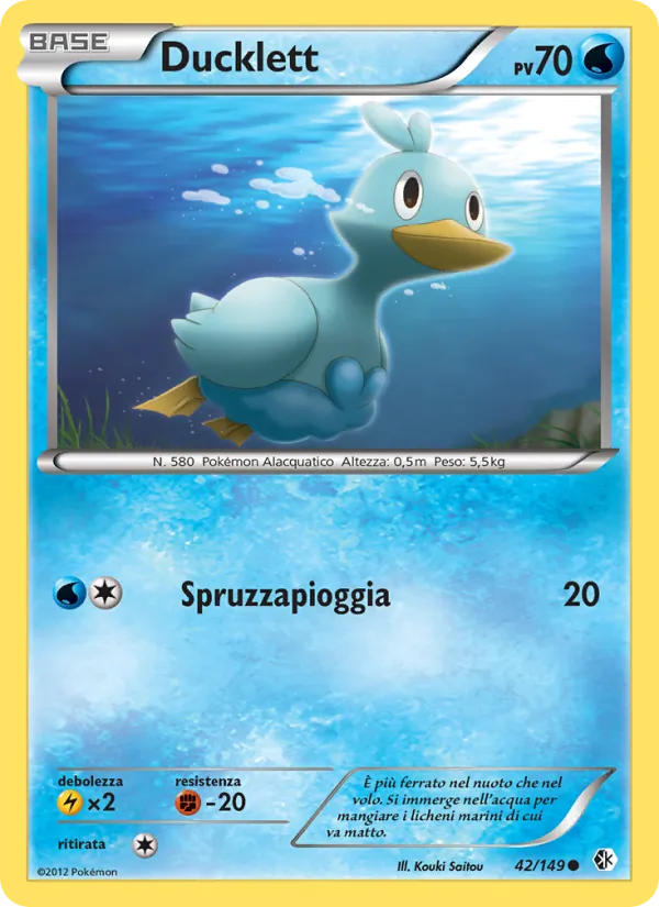 Carta Ducklett dell'espansione Confini Varcati, numero 42/149