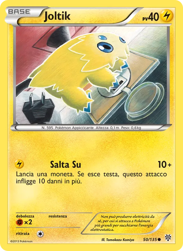 Carta Joltik dell'espansione Uragano Plasma, numero 50/135