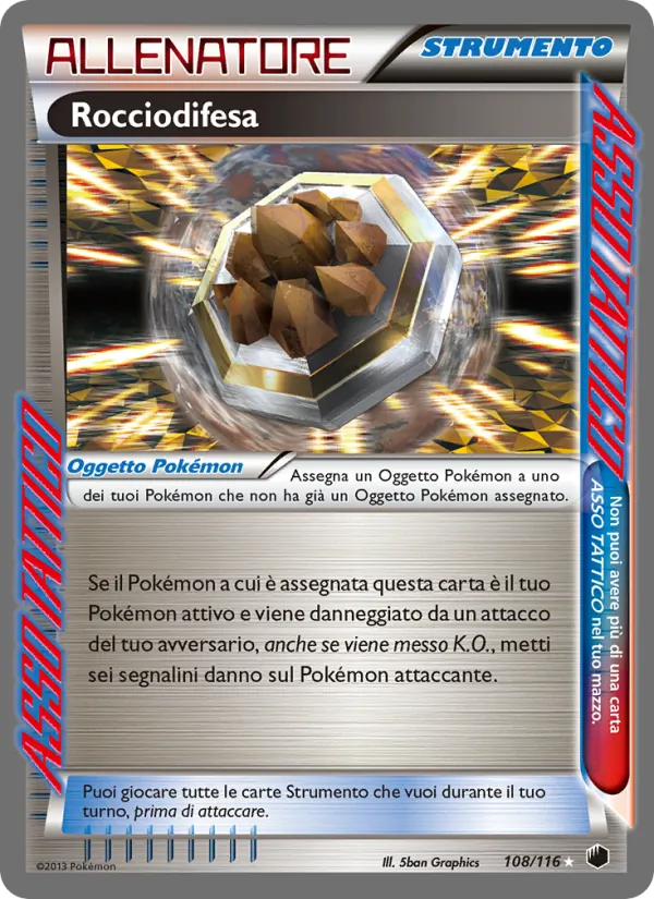 Carta Rocciodifesa dell'espansione Glaciazione Plasma, numero 108/116