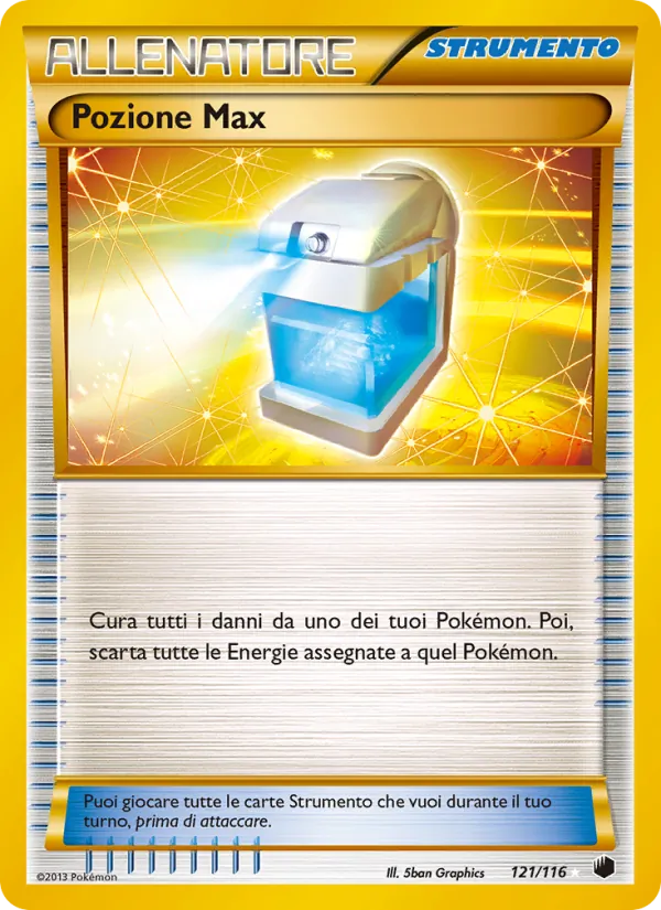 Carta Pozione Max dell'espansione Glaciazione Plasma, numero 121/116