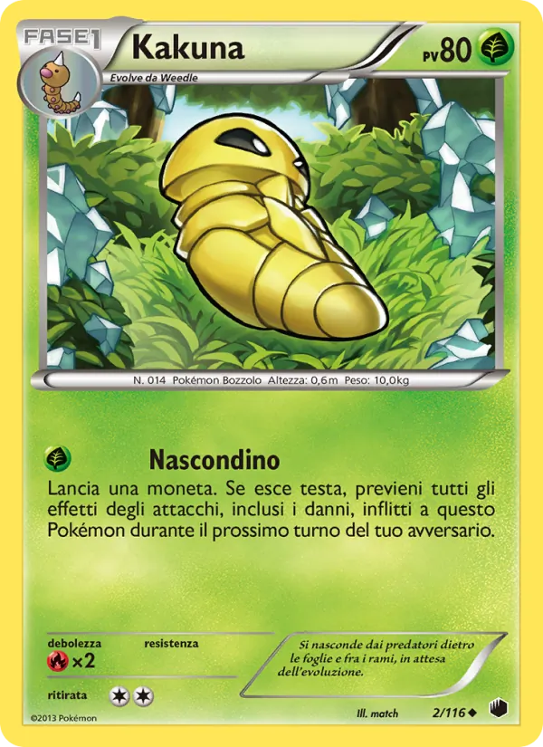 Carta Kakuna dell'espansione Glaciazione Plasma, numero 2/116