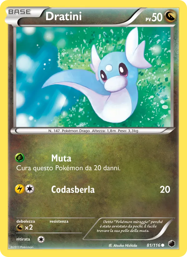 Carta Dratini dell'espansione Glaciazione Plasma, numero 81/116