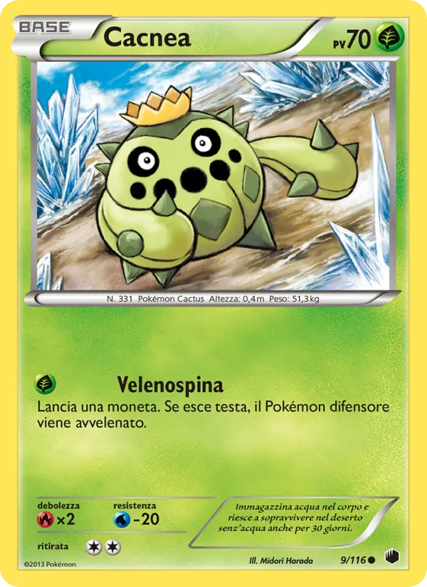 Carta Cacnea dell'espansione Glaciazione Plasma, numero 9/116