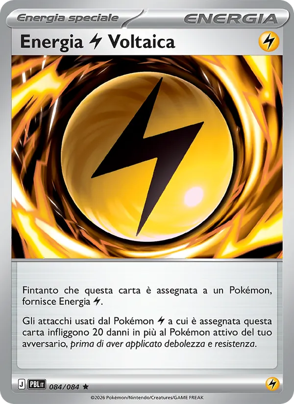Carta Energia Lightning Voltaica dell'espansione Buio Pesto, numero 084/84