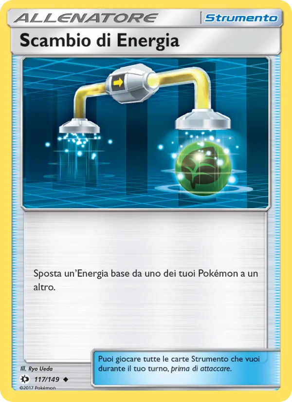 Carta Scambio di Energia dell'espansione Sole e Luna, numero 117/149