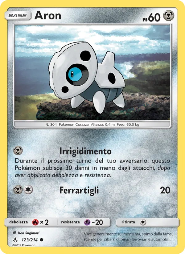 Carta Aron dell'espansione Legami Inossidabili, numero 123/214