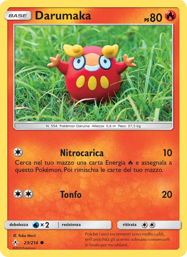 Carta Darumaka dell'espansione Legami Inossidabili, numero 23/214