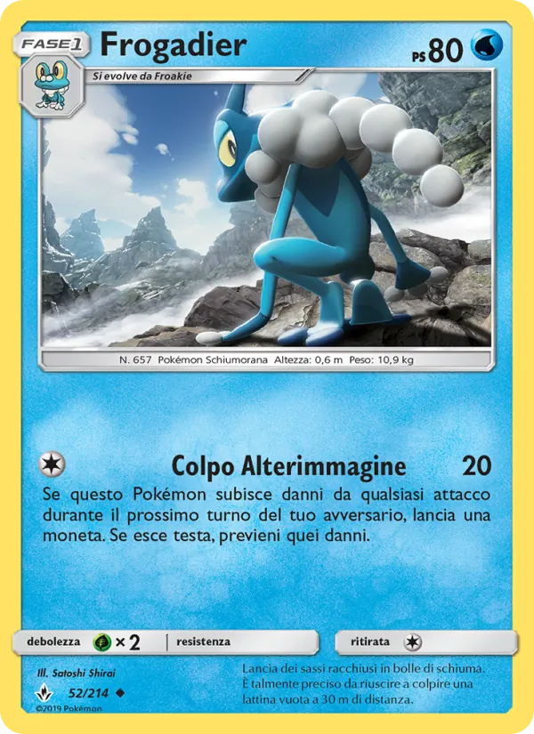 Carta Frogadier dell'espansione Legami Inossidabili, numero 52/214