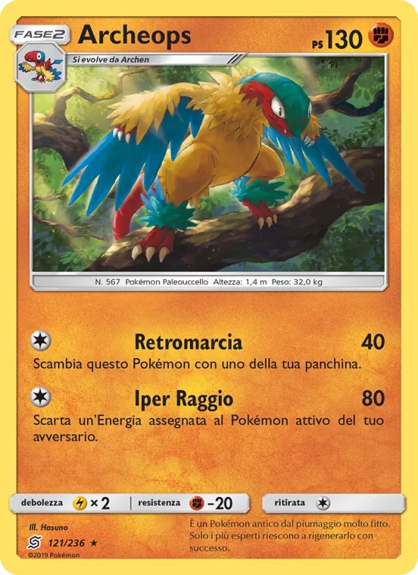 Carta Archeops dell'espansione Sintonia Mentale, numero 121/236