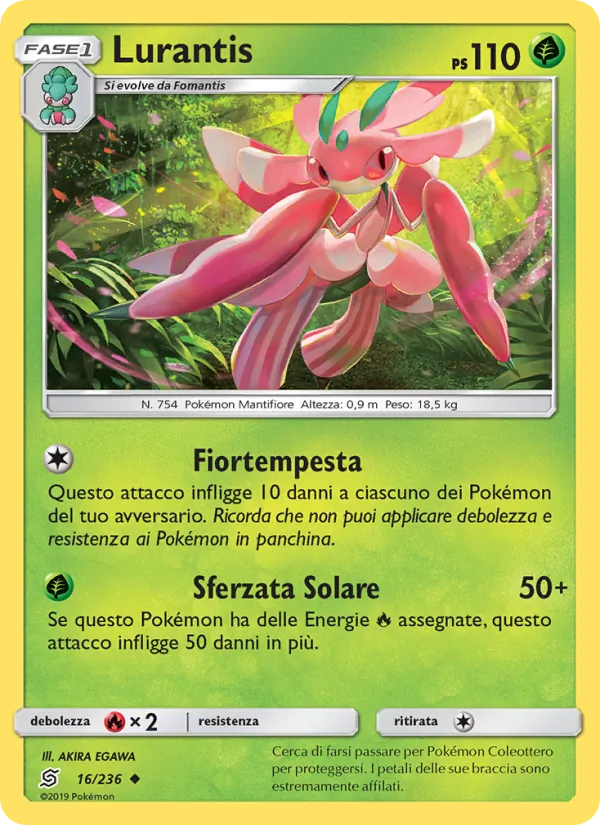 Carta Lurantis dell'espansione Sintonia Mentale, numero 16/236