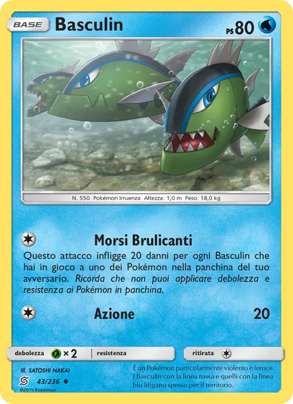 Carta Basculin dell'espansione Sintonia Mentale, numero 43/236