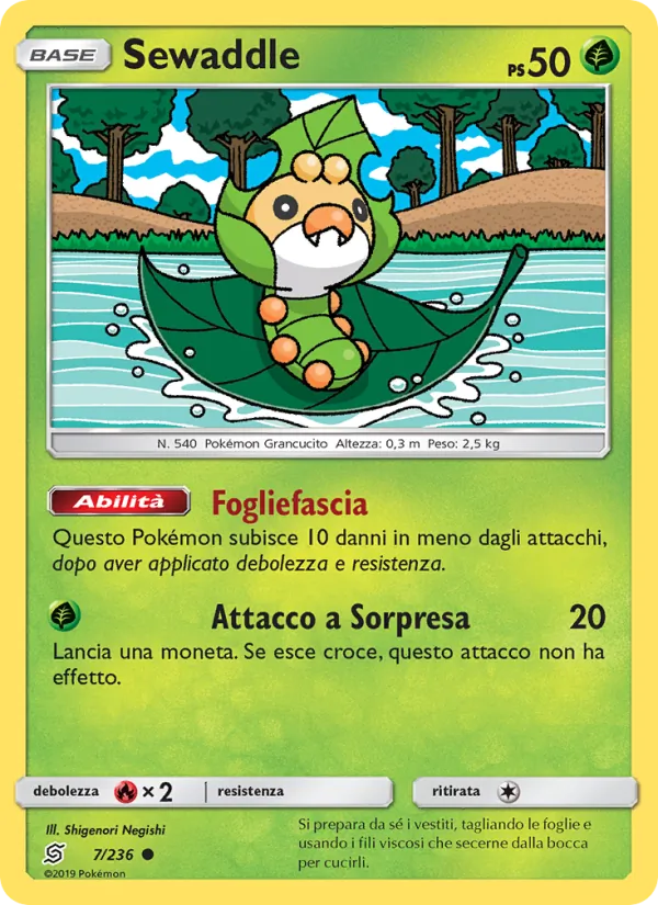 Carta Sewaddle dell'espansione Sintonia Mentale, numero 7/236