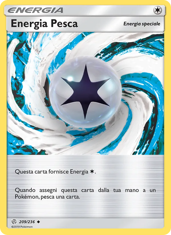 Carta Energia Pesca dell'espansione Eclissi Cosmica, numero 209/236