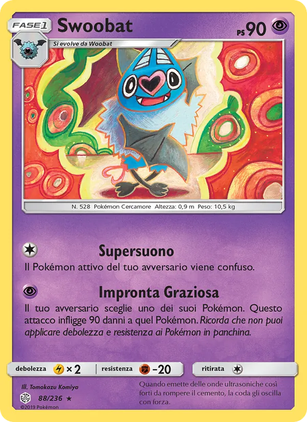 Carta Swoobat dell'espansione Eclissi Cosmica, numero 88/236