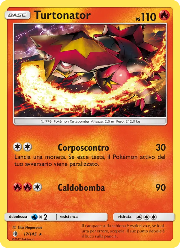 Carta Turtonator dell'espansione Guardiani Nascenti, numero 17/145