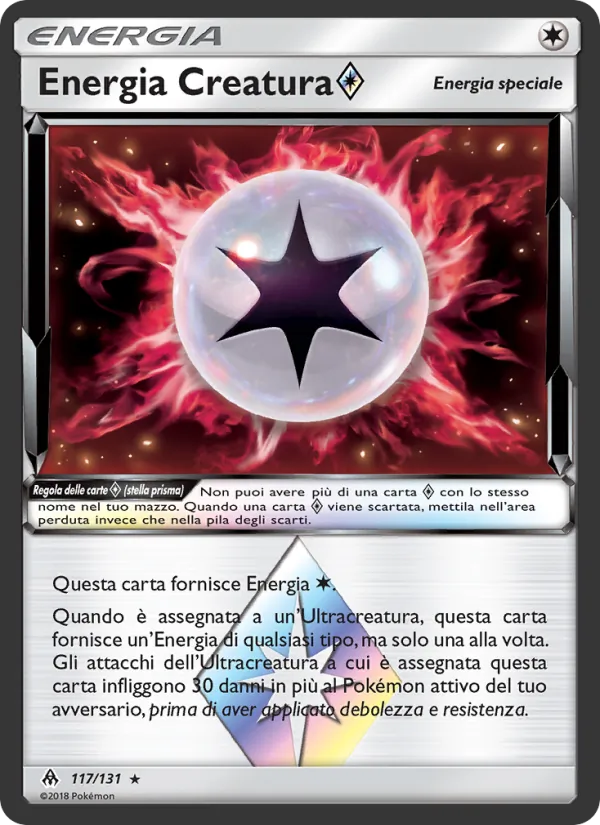 Carta Energia Creatura ◇ dell'espansione Apocalisse Di Luce, numero 117/131