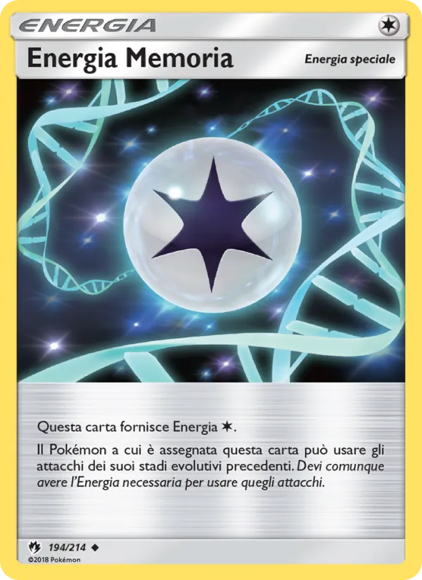Carta Energia Memoria dell'espansione Tuoni Perduti, numero 194/214