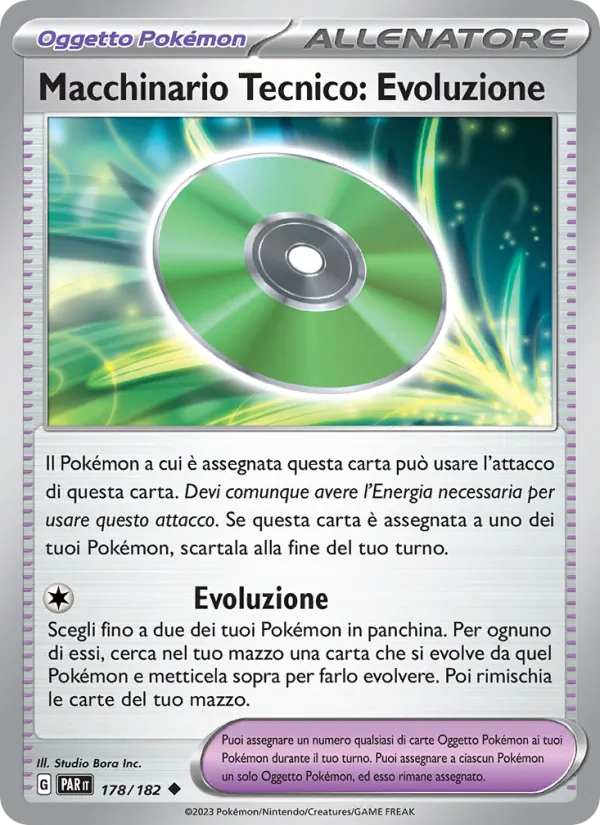 Carta Macchinario Tecnico: Evoluzione dell'espansione Paradosso Temporale, numero 178/182