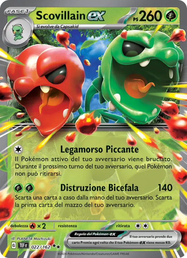Carta Scovillain-ex dell'espansione Cronoforze, numero 022/162