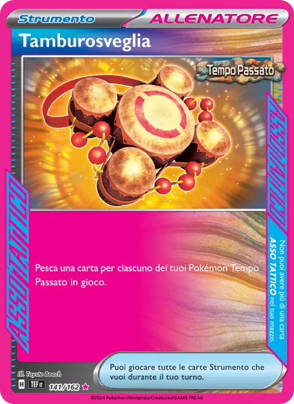 Carta Tamburosveglia dell'espansione Cronoforze, numero 141/162
