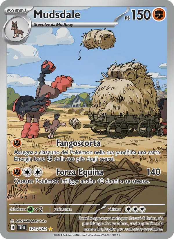 Carta Mudsdale dell'espansione Cronoforze, numero 175/162