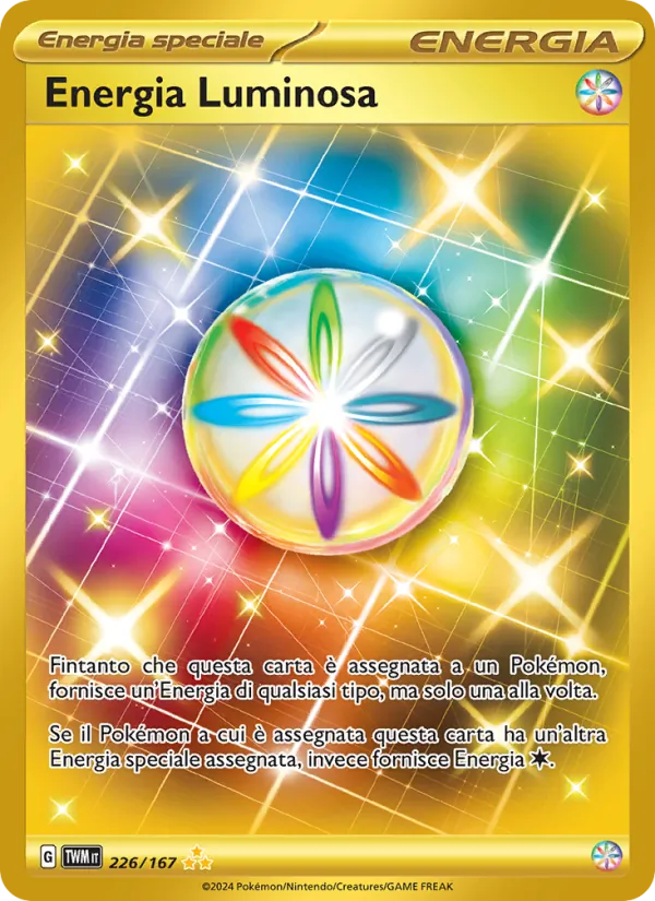 Carta Energia Luminosa dell'espansione Crepuscolo Mascherato, numero 226/167