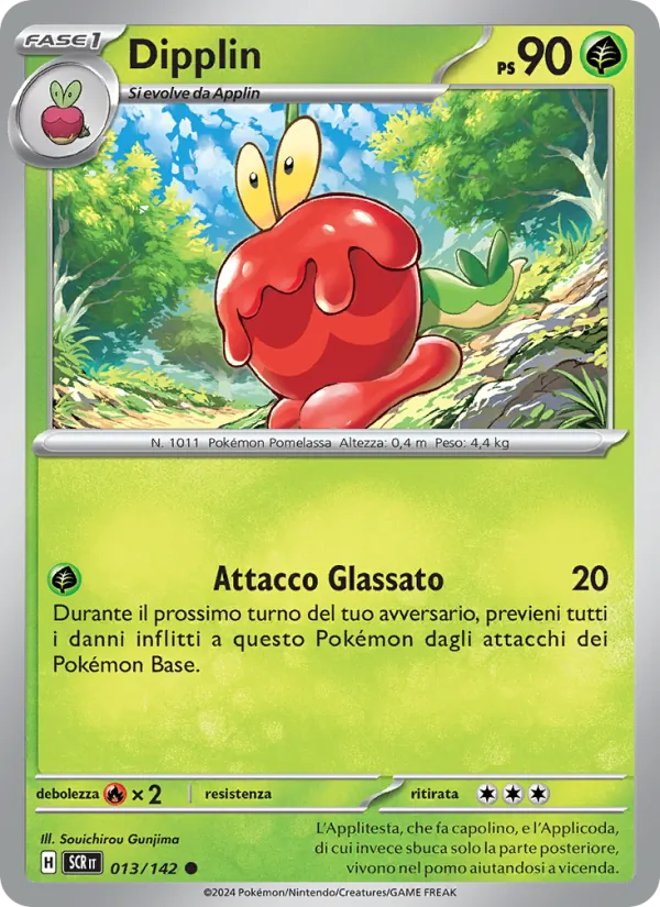 Carta Dipplin dell'espansione Corona Astrale, numero 013/142