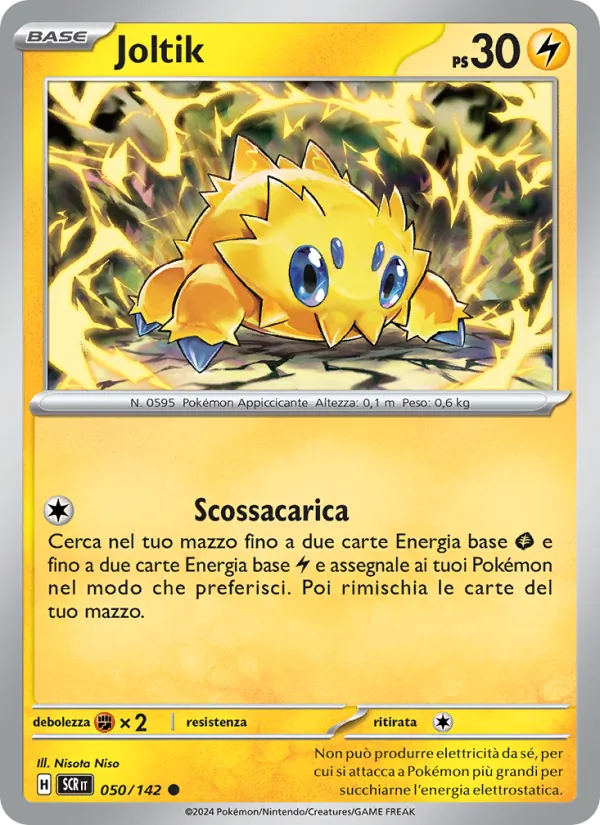 Carta Joltik dell'espansione Corona Astrale, numero 050/142