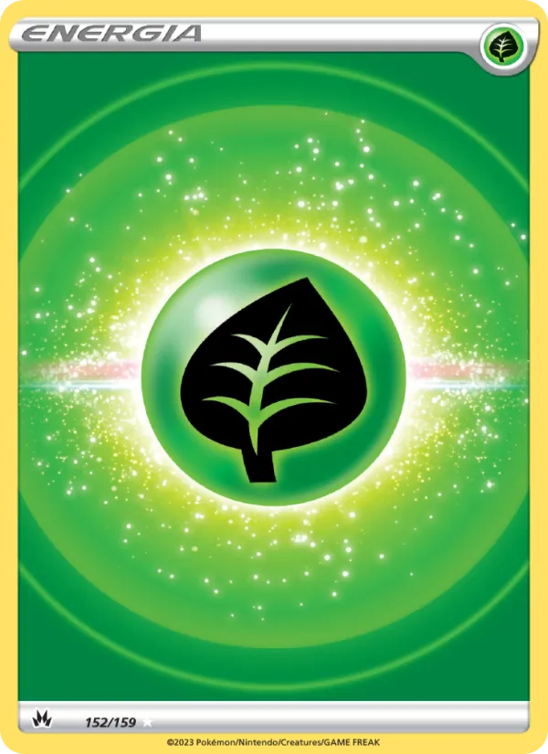Carta Energia Erba dell'espansione Zenit Regale, numero 152/159