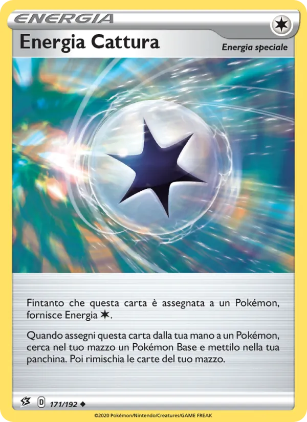 Carta Energia Cattura dell'espansione Fragore Ribelle, numero 171/192