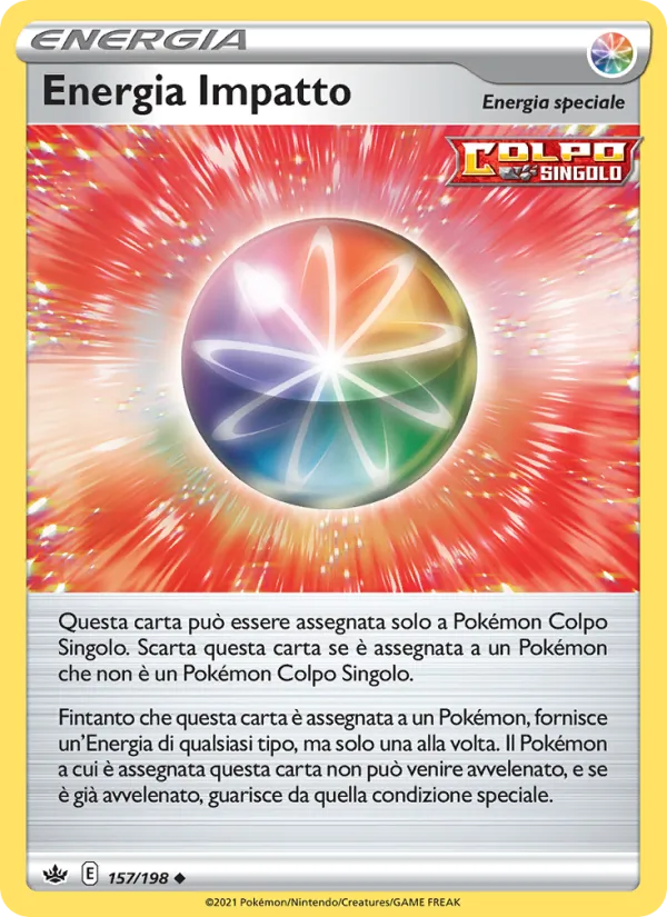 Carta Energia Impatto dell'espansione Regno Glaciale, numero 157/198
