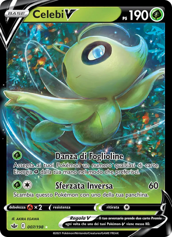 Carta Celebi V dell'espansione Regno Glaciale, numero 7/198