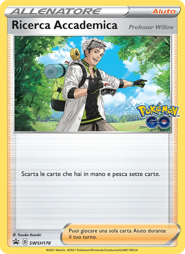 Carta Ricerca Accademica dell'espansione SPSC Promo, numero SWSH178/307