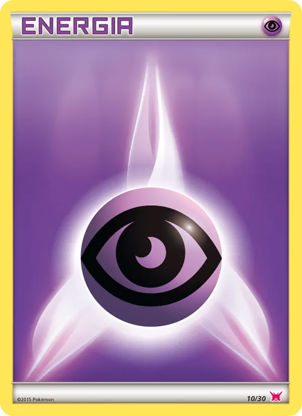 Carta Energia Psico dell'espansione XY trainer Kit (Latias), numero 10/30