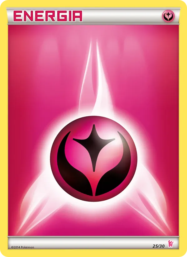 Kaart Fairy Energy uit XY trainer Kit (Sylveon), nummer 25/30