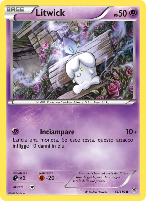 Carta Litwick dell'espansione Forze Spettrali, numero 41/119