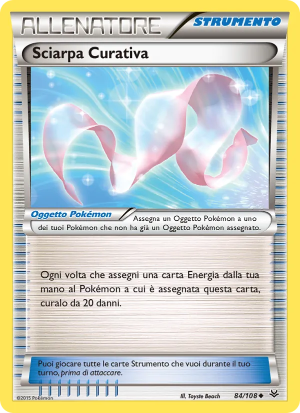 Carta Sciarpa Curativa dell'espansione Furie Volanti, numero 84/108
