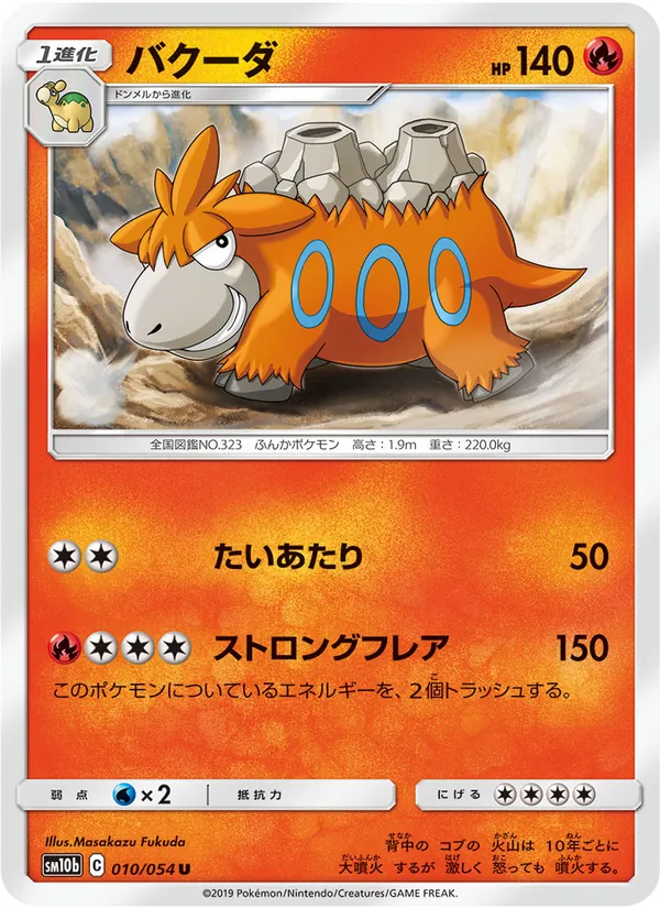 Kaart Camerupt uit Sky Legend, nummer 010/56