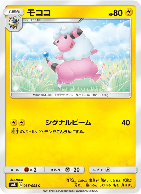 Kaart Flaaffy uit Super-Burst Impact, nummer 035/95