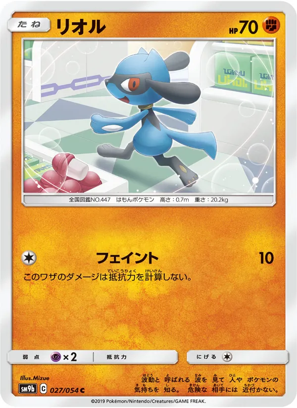 Kaart Riolu uit Full Metal Wall, nummer 027/54