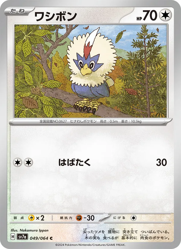Kaart Rufflet uit Paradise Dragona, nummer 049/64